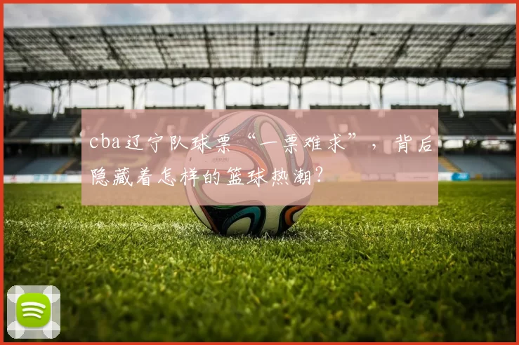 cba辽宁队球票“一票难求”,背后隐藏着怎样的篮球热潮?